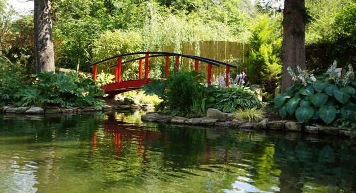 Monet style bridge
