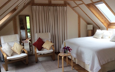 Romantic accommodation in the New Forest