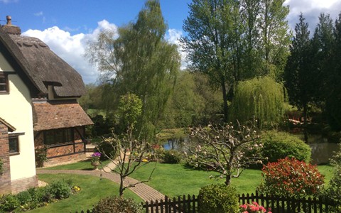 View from the Hayloft Retreat
